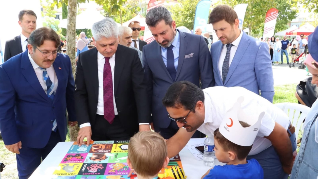  Serdivan Millet Bahçesinde , Sakarya Okul Öncesi Şenliği gerçekleştişrildi.